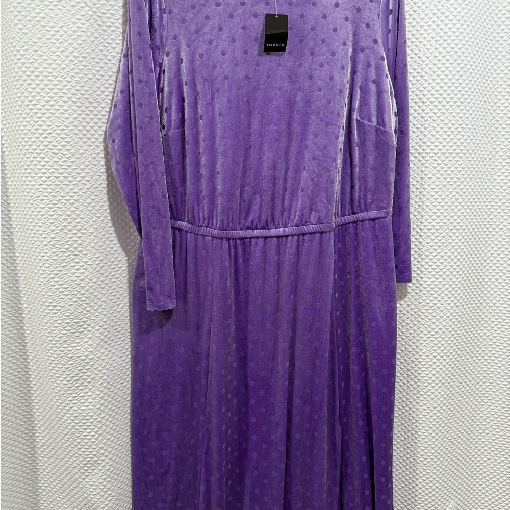 Torrid Purple Midi Dress
